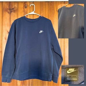 Navy Blue Nike Crewneck